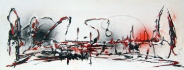 Malerei mit dem Titel "2008" von Helene Rousselot, Original-Kunstwerk
