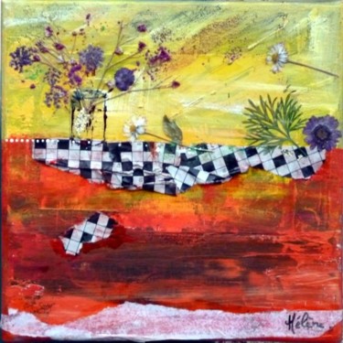 Peinture intitulée "Avril" par Helene Rousselot, Œuvre d'art originale