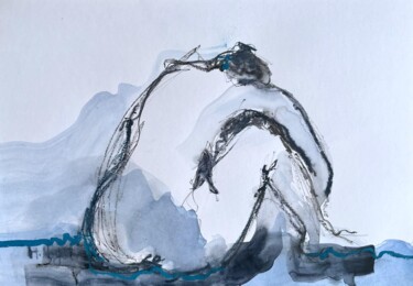 Рисунок под названием "Clarinha récupérati…" - Helene Vogel, Подлинное произведение искусства, Древесный уголь