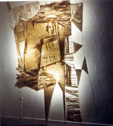Escultura titulada "mailles de lumiere" por Hélène Picardi, Obra de arte original, Otro