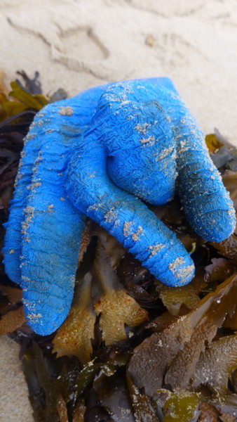 Photography titled "silence bleu" by Hélène Picardi, Original Artwork, People and bodies