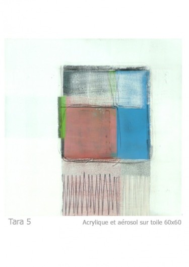 Painting titled "Tara 5" by Hélène Richard, Original Artwork