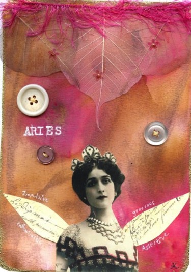 Collages titled "Star sign Fae colle…" by La Fée Antique, Original Artwork