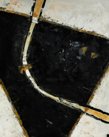 Картина под названием "Abstract Painting o…" - Helga Balaban, Подлинное произведение искусства, Масло