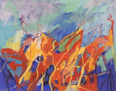 "Wild horses" başlıklı Tablo Helge Hensel tarafından, Orijinal sanat, Zamklı boya