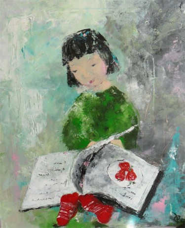 Картина под названием "Правдивые истории" - Елена Романенко, Подлинное произведение искусства