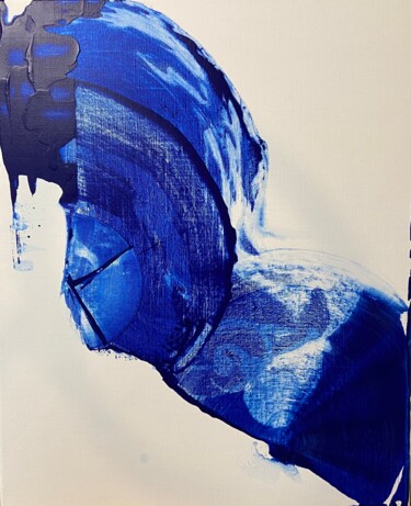 Картина под названием ""ROUE-LIBRE"" - Helline Durand, Подлинное произведение искусства, Акрил Установлен на Деревянная рама…