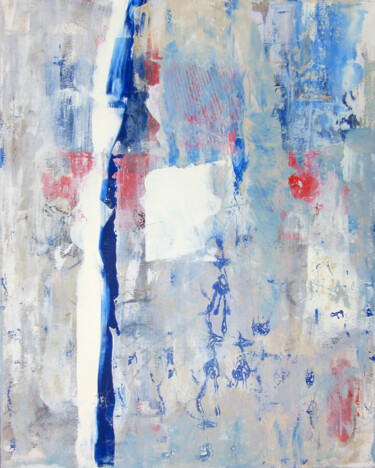 Malerei mit dem Titel "Imagine" von Helmut Pfeiffer, Original-Kunstwerk, Acryl Auf Keilrahmen aus Holz montiert