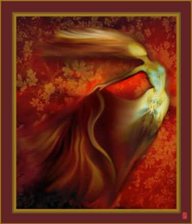 Digital Arts titled "Flamenco" by Hélène Patris, Original Artwork, Digital Painting