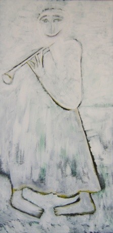 Картина под названием "Светлая мелодия-Swe…" - Moshe Hemain, Подлинное произведение искусства, Другой