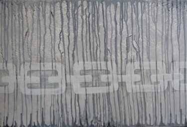 Картина под названием "Sixty Shades of Grey" - Hemu Aggarwal (hyaggarwal), Подлинное произведение искусства, Акрил