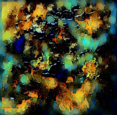 Цифровое искусство под названием "Colors of love - di…" - Henk Dekkers, Подлинное произведение искусства, Цифровая фотография