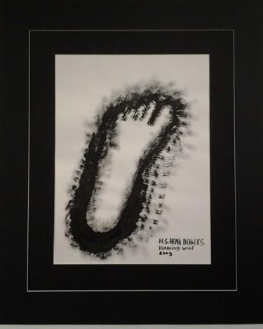 Картина под названием "Feet" - Henk Dekkers, Подлинное произведение искусства, Чернила