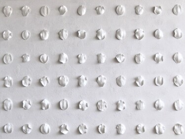 "White capsula's - o…" başlıklı Tablo Henk Broeke tarafından, Orijinal sanat, Akrilik Ahşap panel üzerine monte edilmiş