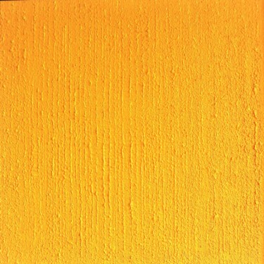 Картина под названием "Primary yellow - ob…" - Henk Broeke, Подлинное произведение искусства, Акрил Установлен на Деревянная…