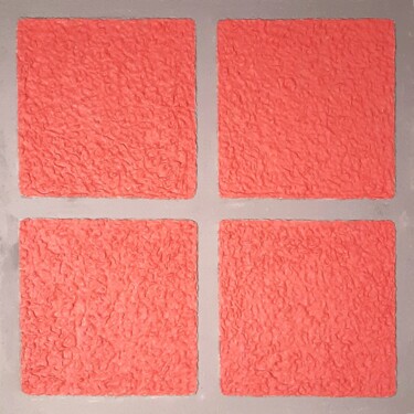 Картина под названием "Squares - object 72" - Henk Broeke, Подлинное произведение искусства, Акрил Установлен на Деревянная…