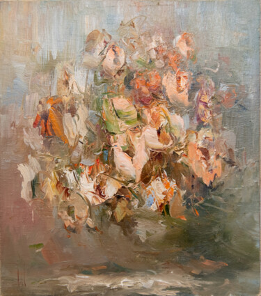 Painting titled ""Crème Brûlée"" by Hennadii Penskyi, Original Artwork, Oil