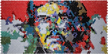 Collages getiteld "Che Guevara" door Henning Leuschner, Origineel Kunstwerk, Collages