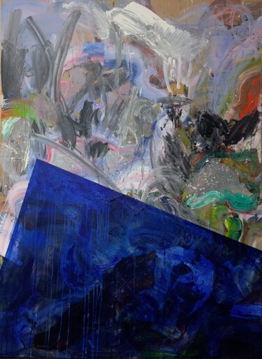 Картина под названием "Submerged" - Henok Getachew Woldegebreal, Подлинное произведение искусства, Акрил Установлен на Друга…