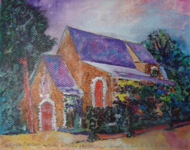 绘画 标题为“Chapelle St SAMSON…” 由Enrico El Nomado Dit El Gréco, 原创艺术品, 丙烯