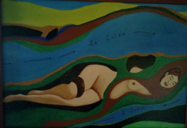 Peinture intitulée "la-belle-tourangell…" par Henri Cosso, Œuvre d'art originale, Huile