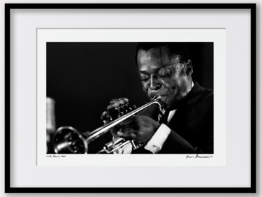 Fotografie getiteld "Miles Davis - Iconi…" door Henri Dauman, Origineel Kunstwerk, Niet gemanipuleerde fotografie