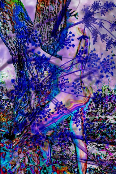 Digitale Kunst mit dem Titel "Symbiose" von Henri Dubuc, Original-Kunstwerk, 2D digitale Arbeit