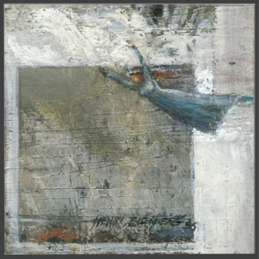 Картина под названием "Adagio, ou La Robe…" - Henri Eisenberg, Подлинное произведение искусства, Акрил Установлен на картон