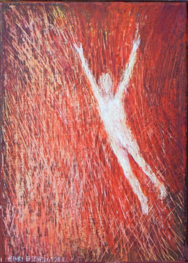Painting titled "Personne" by Henri Eisenberg, Original Artwork, Acrylic