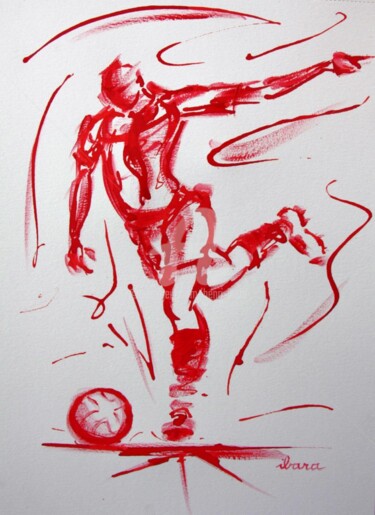 Tekening getiteld "football-n-30-dessi…" door Henri Ibara, Origineel Kunstwerk, Anders