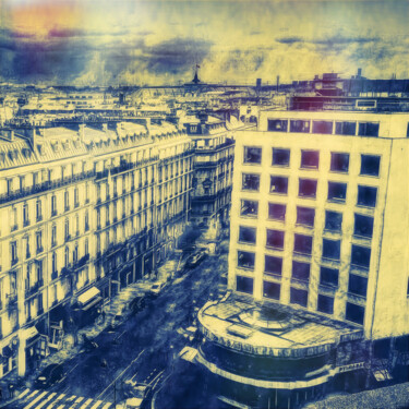 Photographie intitulée "Avenue Montaigne-Pa…" par Henri Odabas, Œuvre d'art originale, Photographie numérique