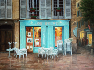 Peinture intitulée "Aix en Provence un…" par Henri Remi, Œuvre d'art originale, Huile