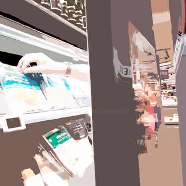 Digital Arts titled "blisters and stores…" by Henry Pouillon, Original Artwork, 2D Digital Work