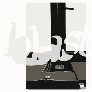 Grafika cyfrowa / sztuka generowana cyfrowo zatytułowany „blast_1” autorstwa Henry Pouillon, Oryginalna praca, 2D praca cyfr…