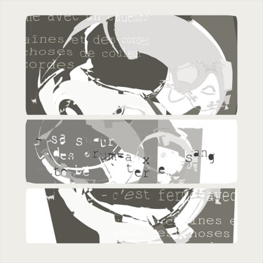 Grafika cyfrowa / sztuka generowana cyfrowo zatytułowany „blast_6” autorstwa Henry Pouillon, Oryginalna praca, 2D praca cyfr…