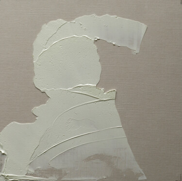 Peinture intitulée "les ombres 01" par Henry Pouillon, Œuvre d'art originale, Huile Monté sur Carton