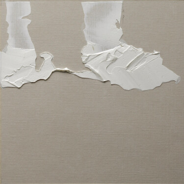 Peinture intitulée "les ombre 05" par Henry Pouillon, Œuvre d'art originale, Huile Monté sur Carton