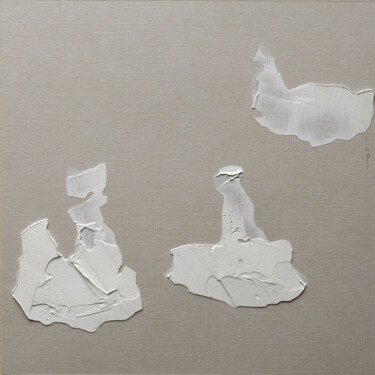 绘画 标题为“les ombres 06” 由Henry Pouillon, 原创艺术品, 油 安装在纸板上