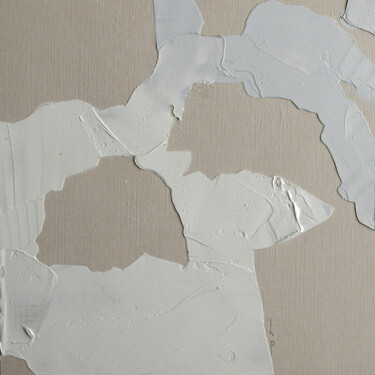 绘画 标题为“les ombres 14” 由Henry Pouillon, 原创艺术品, 油 安装在纸板上