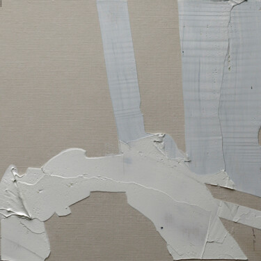 Картина под названием "les ombres 15" - Henry Pouillon, Подлинное произведение искусства, Масло Установлен на Деревянная пан…