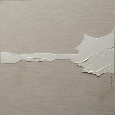 Картина под названием "LES OMBRES 022" - Henry Pouillon, Подлинное произведение искусства, Масло Установлен на Другая жестка…