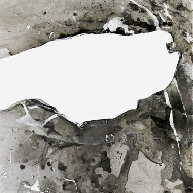 「ombre blanche (num1)」というタイトルのデジタルアーツ Henry Pouillonによって, オリジナルのアートワーク, 2Dデジタルワーク