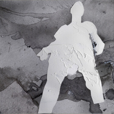 绘画 标题为“les ombres (26)” 由Henry Pouillon, 原创艺术品, 丙烯 安装在木板上