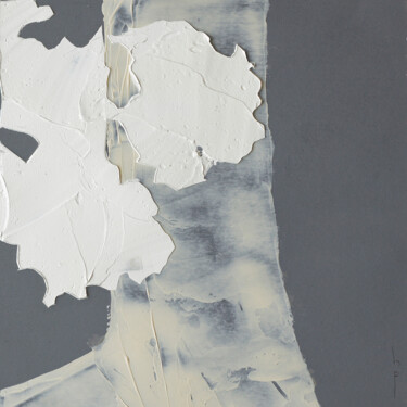 Malerei mit dem Titel "les ombres 30" von Henry Pouillon, Original-Kunstwerk, Acryl Auf Andere starre Platte montiert