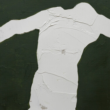绘画 标题为“les ombres (33)” 由Henry Pouillon, 原创艺术品, 油 安装在其他刚性面板上