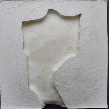 Sculpture titled "les ombres (R2)" by Henry Pouillon, Original Artwork, Cement