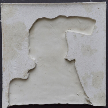 Скульптура под названием "les ombres (R5)" - Henry Pouillon, Подлинное произведение искусства, цемент