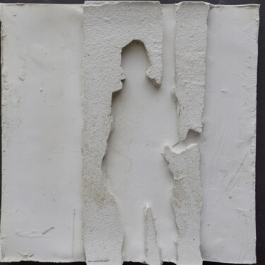 Escultura titulada "les ombres (R11)" por Henry Pouillon, Obra de arte original, Cemento
