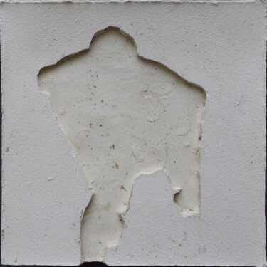 Escultura titulada "les ombres (R17)" por Henry Pouillon, Obra de arte original, Cemento