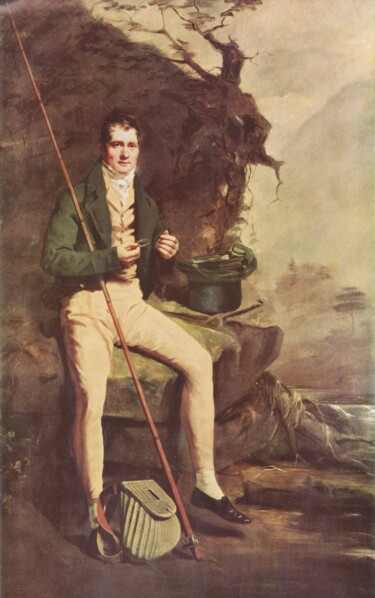 Painting titled "Bryce Mc Murdo" by Henry Raeburn, Original Artwork, Oil
